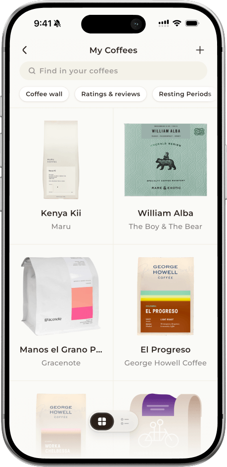 My coffees collection